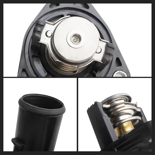 BOXI 902-5137 Engine Coolant Thermostat Housing Assembly Fits for Lexus GS350 GS450h 2007-2011 GS350 2013-2015 GS450h 2013-2018 IS250 2006-2015 IS350 2006-2017 RC300 RC350 IS300 / 160313102 660-180