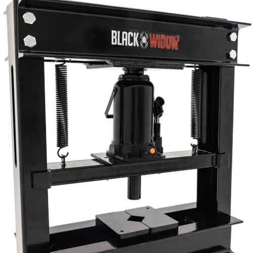 20 Ton Shop Press, Hydraulic, Black Widow