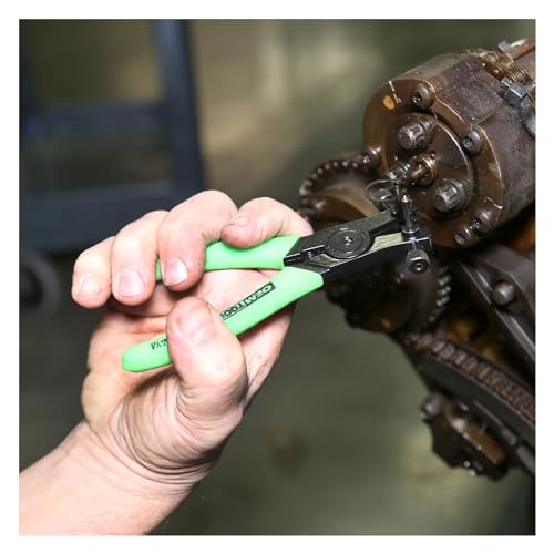 OEMTOOLS 25397 6-1/2” Heavy Duty Snap Ring 2 Piece Pliers Set, External and Internal Circlip Pliers, Retaining Ring Remover Set - style: Precision Interchangeable Tip Set