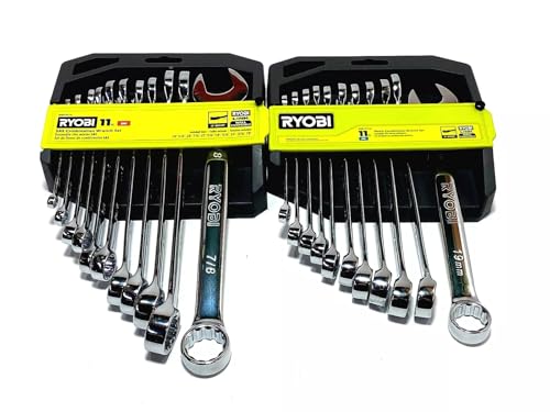 RYOBI 22 PC. SAE & Metric Combination Wrench Set