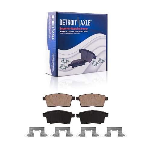 Detroit Axle - Brake Kit for 07-10 Ford Edge Lincoln MKX Brake Rotors - size: 8PR1200543/kit
