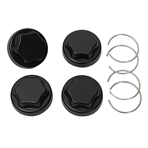 4Pcs Hub Wheel Center Caps Compatible with 20 2020 RZR Turbo PRO XP LT Black Tire Wheel Center Rim Cap Accessories Replace 1523805-744