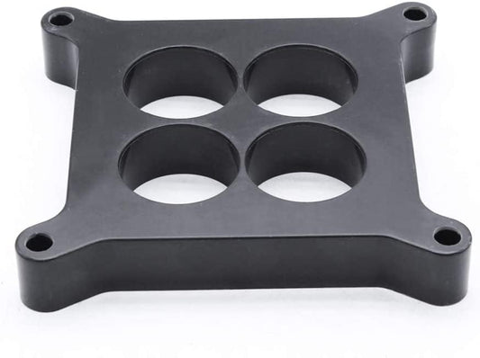 1 SET SHLPDFM Carburetor Spacer 1/2" Ported Phenolic Carburetor Spacer Compatible with Holley Holley 4150/4160 & AFB Carb Chevy 4BBL SBC BBC 0.5"