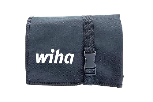 Wiha 32986 Insulated Industrial Pliers/Drivers Set in Roll Out Pouch, 11-Piece