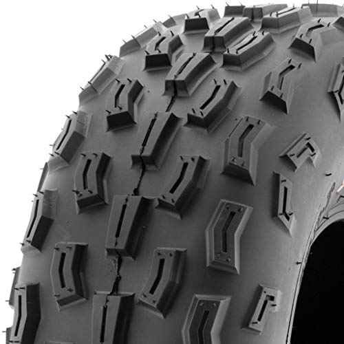 Pair of 2 SunF A029 21x7-8 21x7x8 ATV UTV Tires All-Terrain Off-Road, 6 Ply Tubeless
