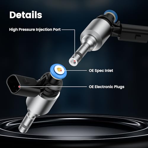 Fuel Injectors For 2.4L Hyundai Sonata 2018-2019 Tucson 2018-2021 - size: 353102GGA1