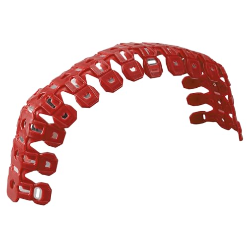 NICECNC Pipe Heat Shield Cover Guard Protector Motorcycle Red - color: Red