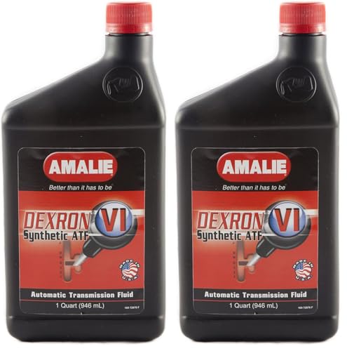 AMALIE (72876-56 DEXRON-VI Automatic Transmission Fluid - 1 Quart (Pack of 2) - size: 32 Fl Oz (Pack of 2)