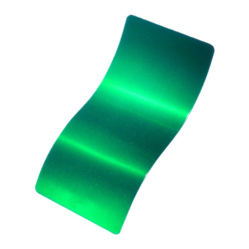 PRISMATIC POWDERS MOUNTAIN GREEN - Transparent Polyester Powder Coating - High Gloss 1 LB - Durable, High Performance Coating for Automotive Metal, Wheels, Parts - Made in USA - (PPB-2470) - color: MOUNTAIN GREEN