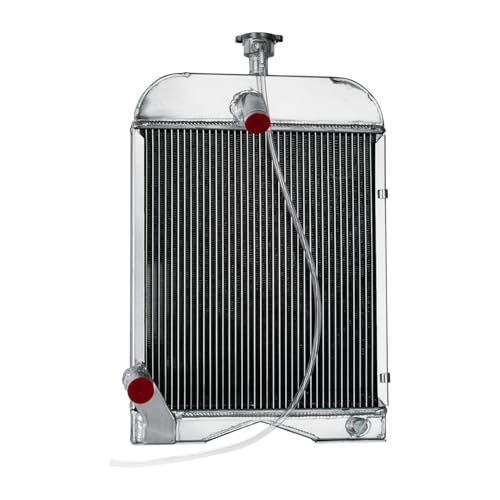 3Rows Auminum Radiator Compatible with Ford 2N 8N 9N 789 790 791 Tractor Radiator Ford 8N 9N 2N Replacemnet Tractors Radiator #8N8005