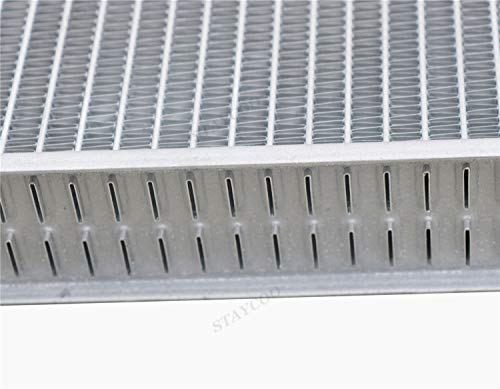 Primecooling 2 Row Core Aluminum Radiator for Ford,New Holland Compact Tractor 1000 1500 1600 1700 SBA310100031