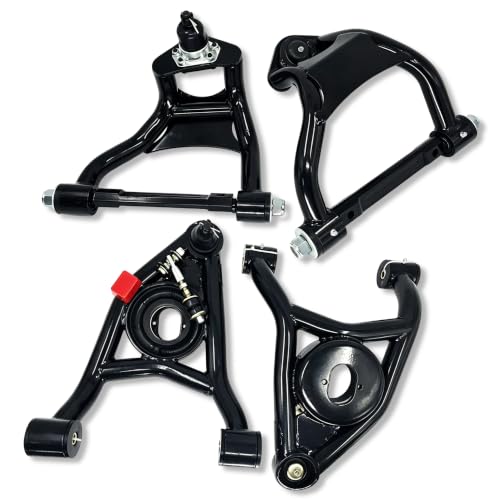 4Pcs Front Tubular Control Arm Kit for 68-72 Chevelle Cutlass - size: 68-72 GM A-Body