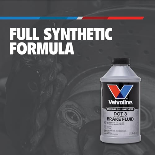 Valvoline DOT 3 Synthetic Brake Fluid, 12 oz - size: 12 fl oz