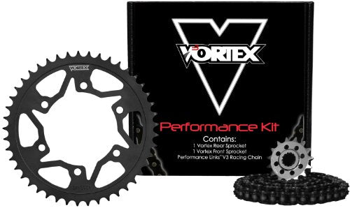 Vortex CK6130 Chain and Sprocket Kit,Black