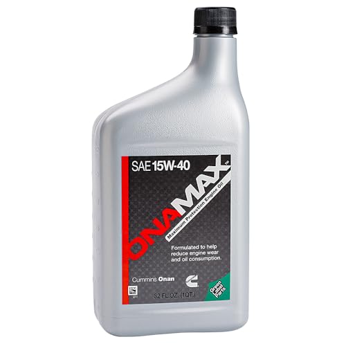Onan OnaMax SAE 15W-40 Engine Oil, 32 oz.