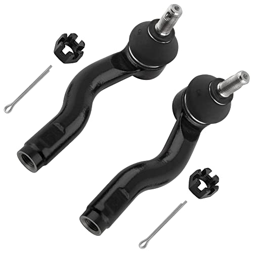 BOXI 6pcs Front Inner + Outer Tie Rods Sway Bar Links Fit for Ford Fusion 2006-2010 / for Lincoln MKZ 2007-2009/Zephyr 2006 / for Mercury Milan 2006-2009 |K80251 K80250 ES800102 ES800101 EV800531