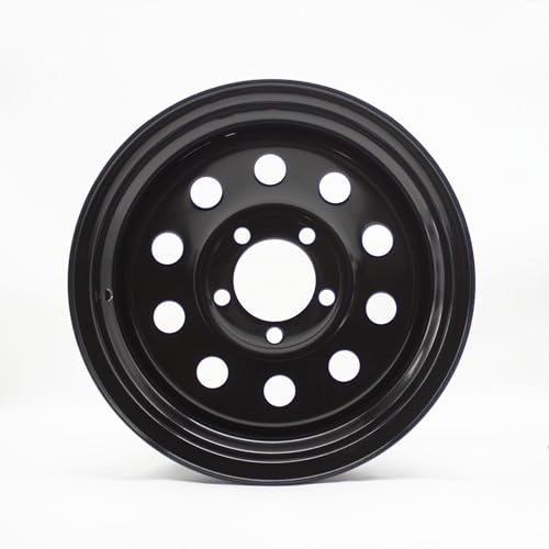 2 Pack 15x5 Trailer Rim Wheel 5 Lug Hole On 4.5, 15 inch 5x4.5 Bolt Circle