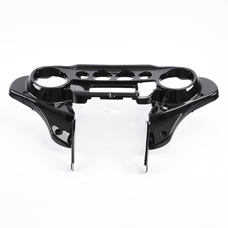 TCT-MOTORPARTS Gloss Black Batwing Inner Fairing Fits for Harley Touring Electra Glide Street Glide 2014-2023 - color: Inner Fairing Gloss Black