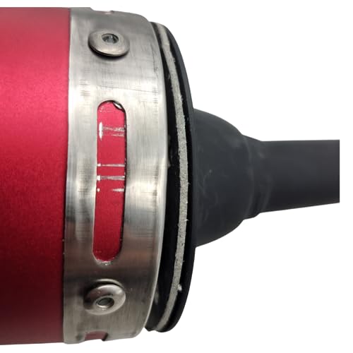 RED Muffler Exhaust Pipe System for GY6150CC Scooters Stroke Engine