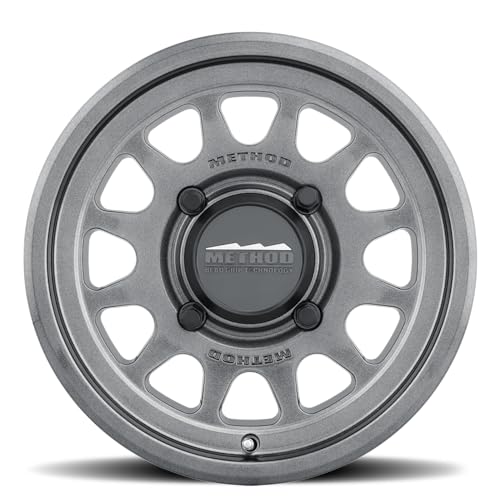Method Race Wheel 414 UTV Bead Grip 15x10" 4x136, 25mm offset 6.25" Backspace, MR41451047564 - color: Black, size: 15x10, 4x136, 25 OS