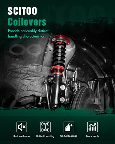SCITOO Coilovers Fit for Hyundai for Genesis Coupe 11-15 Full Set Strut Kit