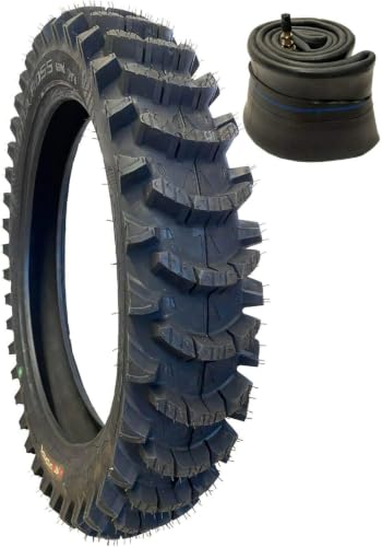 Scoop36 Sand Mud Dirt Bike Tire with 2.5mm HD Inner Tube - size: 110/90-19