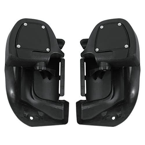 TCT-MOTORPARTS Lower Vented Leg Fairings Cap Glove Box Fit For Harley Touring Road Street Electra Glide Road King Tour Electra Glide Ultra Classic FLHTC1983-2013 - color: Color #2