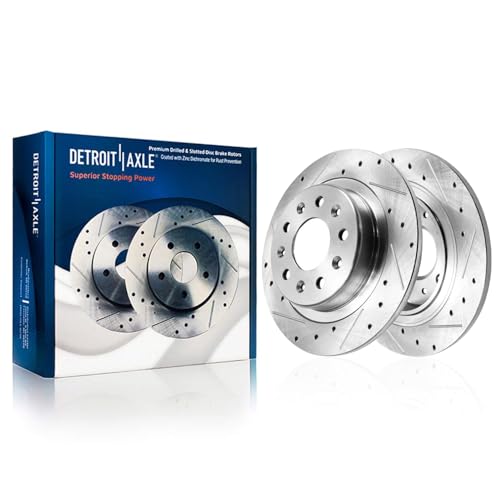 Detroit Axle - Brake Rotors for Buick Envision LaCrosse Regal Sportback - size: 4R53863/KIT