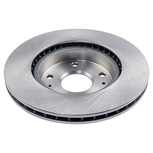 TRQ Front and Rear Brake Pad and Rotor Set Ceramic Vented Solid Rotors - style: BKA19659