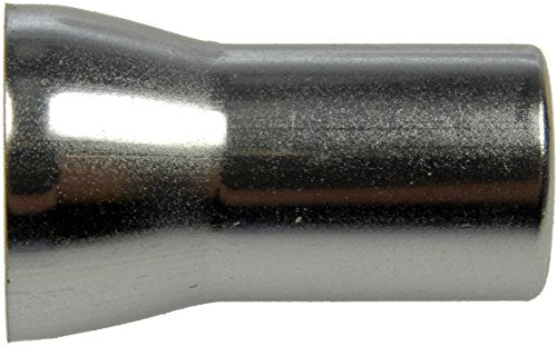 Dorman 609-153 TPMS Rubber Snap-In Valve Stem Chrome Sleeve - 25 Pcs., 25 Pack Universal Fit