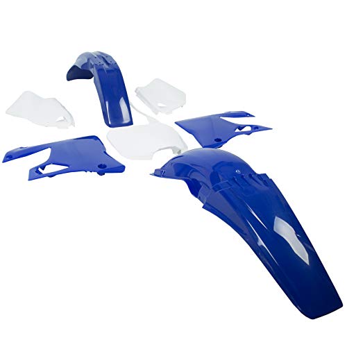 ECOTRIC Replica Restyle kit Compatible with 1996-2001 YZ125 YZ250 - color: Blue & White