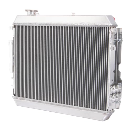 3 Row Aluminum Radiator Shroud+Fan for Toyota Landcruiser FJ60 FJ62 60 Series at 80-1990 Radiators