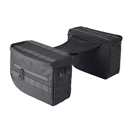 Motorcycle Saddlebags Saddle Bags Luggage Bags 14.5L(3.8 Gallon) - size: 14.5L