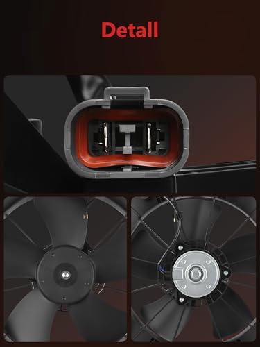 Engine Radiator Cooling Fan Assembly for Honda Pilot 2003 2004 Acura MDX - style: Honda Pilot 2003-2008