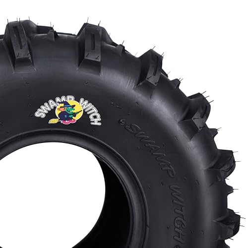 Deestone 22x11.00-9 D932 Swamp Witch Tire – 48F 22x11x9 – 6 Ply T/L – ATV Off-Road Traction Tire/Keychain Package - size: 22x11.00-9