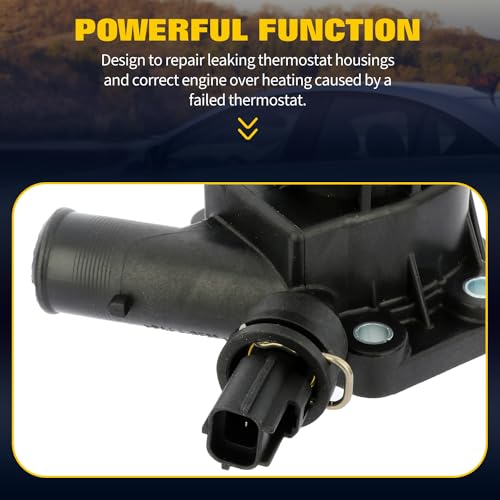 OCPTY Engine Coolant Thermostat Housing Assembly for LR006071,31355151