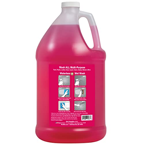 Aero Cosmetics Wash ALL Heavy-Duty Degreaser Cleaner, Engine Grease RV Car - size: 128 Fl Oz (Pack of 1)