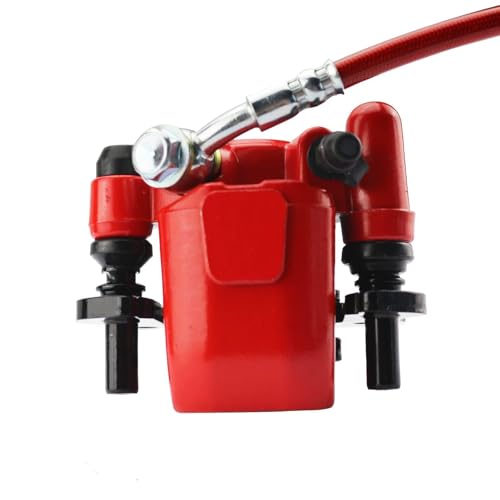 PRO BAT ATV Rear Hydraulic Disc Brake Kits - color: Red