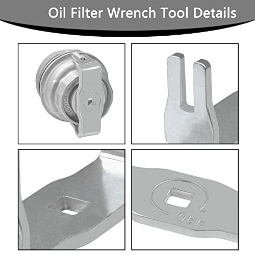 Oil Filter Wrench Removal Tool Compatible with Toyota
