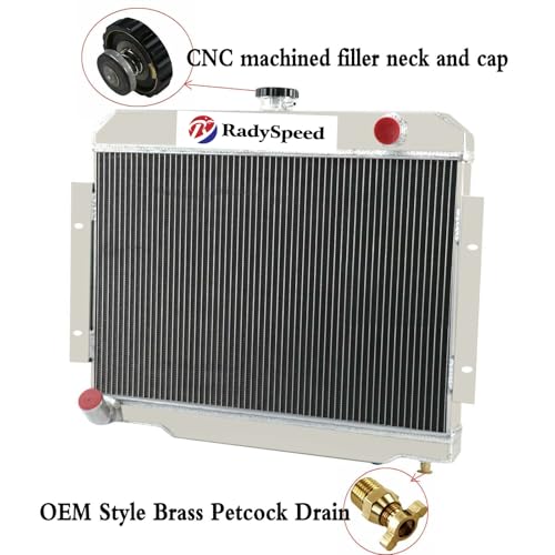 4 ROW Aluminum Radiator For 1972-1986 Jeep CJ5 CJ6 CJ7 3.8L 4.2L 5.0L L6 V8, automotive-radiators,Replacement Radiator, aluminum radiator, radiadores