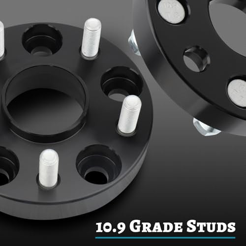 IRONTEK 5x114.3mm Wheel Spacers Compatible for Lexus ES300 300h, GS300 350 430 450, IS250, LS400 430; for Toyota Tacoma, Highlander, Rav4, Avalon Forged 1in Thread Pitch M12x1.5 Hub Bore 60.1mm 4PCS - size: 5x4.5-1in-4PCS