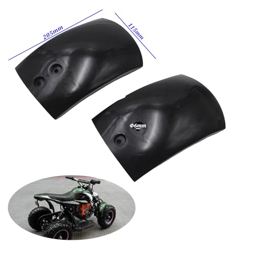 2X Front Rear Mud Guards Mudguards Cover Fender 43cc 47 49cc Minimoto Mini Moto Kids Quad Dirt Bike ATV