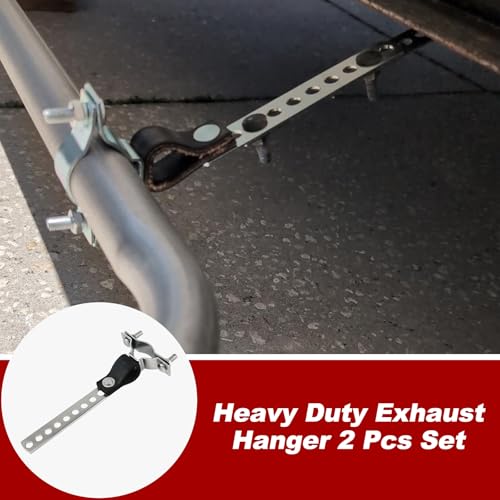 2-Pack RV Generator Muffler Hanger - size: 8 holes