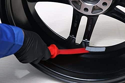 CKAuto 240 Pcs 1/4oz, 0.25oz, Grey, Adhesive Stick on Wheel Weights, Wheel Weight Removal Tool