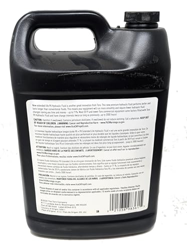Toro Gallon(4 Pack) 138-9460 PX Extended Life Hydraulic Fluid