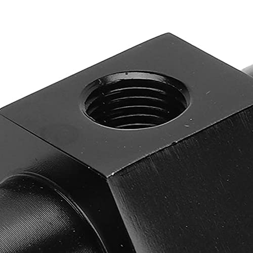 Fdit Motorcycle Water Temp Adapter, Universal Aluminum Coolant Hose Sensor Mount for Motorcycles CNC Anodized Secure Install with 2 Clamps 20mm 1 Pc - size: A (20mm)