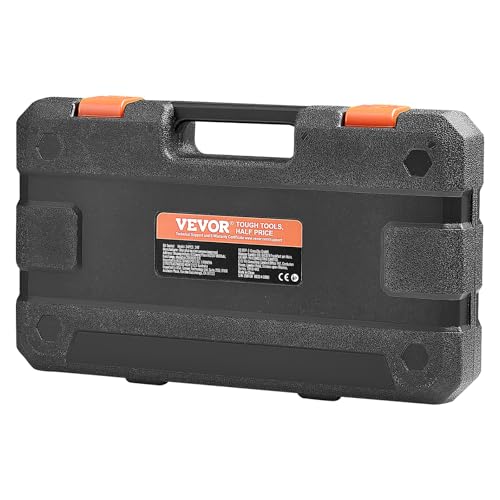 VEVOR Torx Bit Socket Set, 34-Piece Solid Star and Tamper Proof T6-T70, S2 Alloy Steel and Cr-V Steel, 1/4 in, 3/8 in, and 1/2 in Drives, with Enhanced Storage Case, Torx Sockets for Hand Use - size: 33 PCS