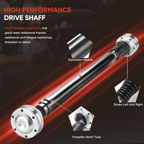 938-138 Drive Shaft - Front Driveshaft Propeller Drive Shaft Assembly - color: 938-138