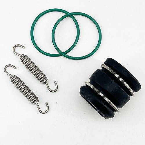 29/31mm Expansion Chamber to Silencer Coupler Seal and Spring Kit for 200 250 300 cc KTM Euro Type 2-Stroke Exhaust Seal Kit for KTM SX, Husqvarna TC TE, & GasGas MC Models Using OEM 50205057000