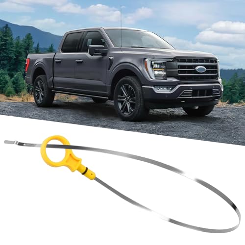 BR3Z-6750-A Oil Dipstick Indicator, Compatible with Ford F150 Mustang 2011-2014 Engine Oil Fluid Level Dip Stick Replace 918-606 - size: BR3Z-6750-A
